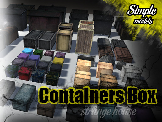 Container-Box | 3D Props | Unity Asset Store