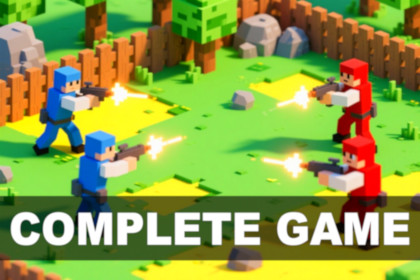 Miniman Defender - Complete Mobile Game Template