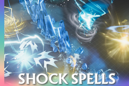 Electricity & Shock Stylized VFX Starter Kit