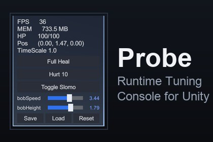 Probe — Zero-Setup Runtime Tuning Console