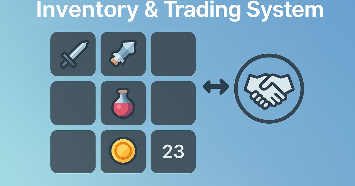 Inventory and Trading System (with NPC interaction) | Systems | Unity ...