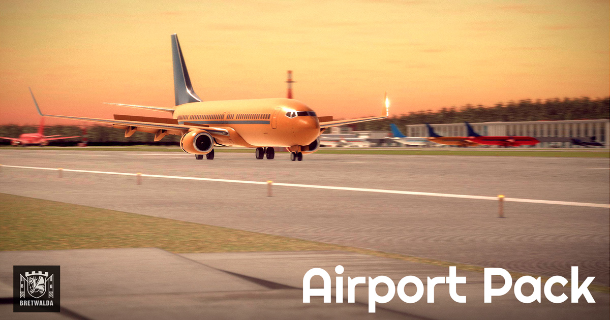 Airport Pack | 3D Industrial | Unity Asset Store