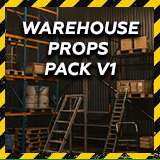 Modular Warehouse Racking & Props Pack