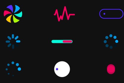 Colorful Loaders And Progress Indicators (09.06.25)