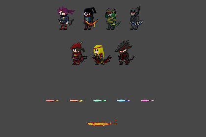 2D Pixel Character Pack – Archer Class