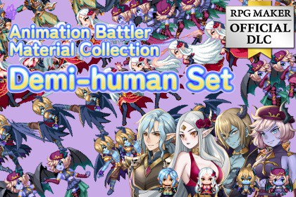 Animation Battler Material Collection Demi-human Set