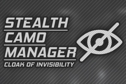 Stealth Camo Manager - Cloak of Invisibility