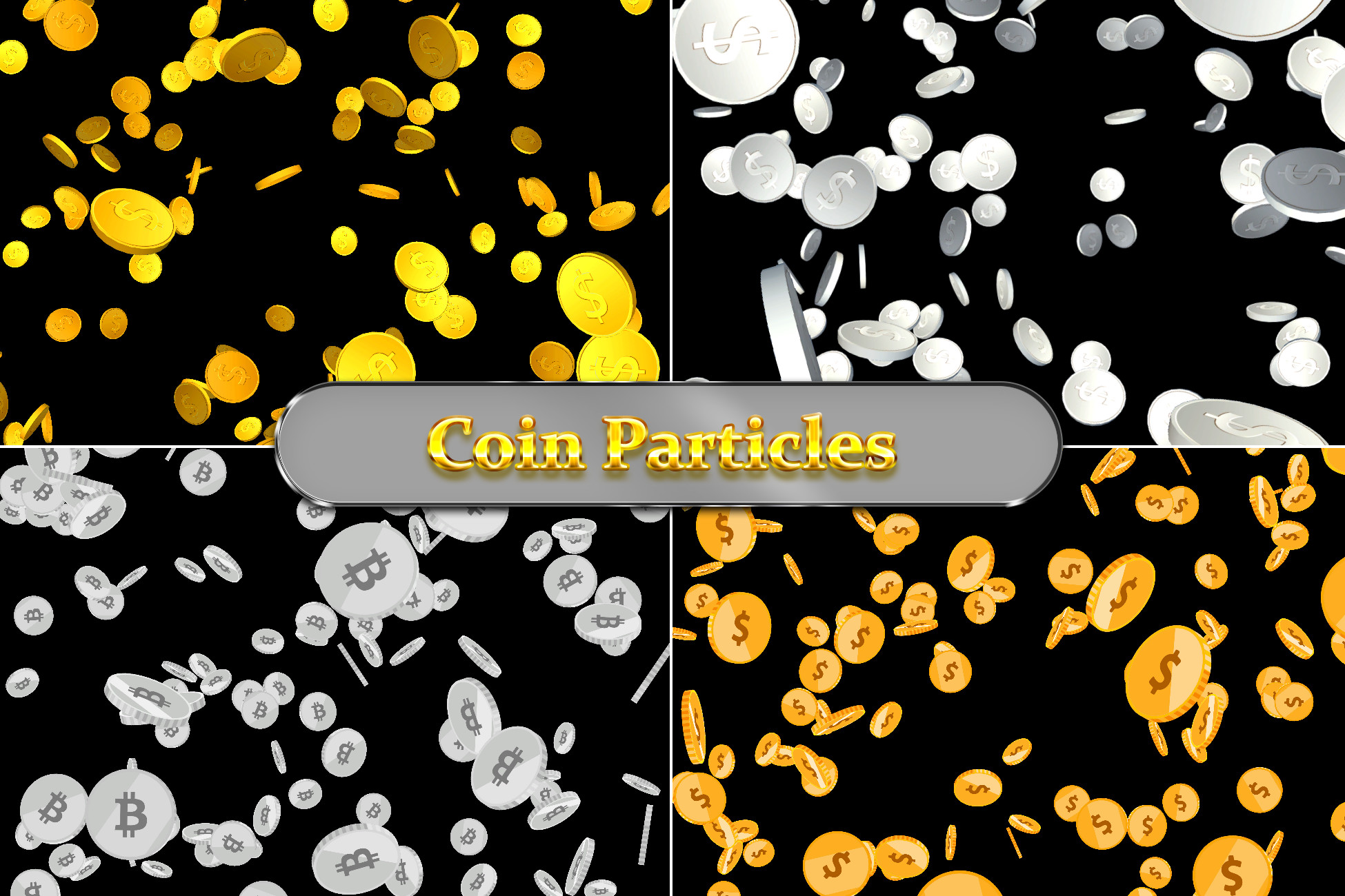 Coin Particles VFX Particles Unity Asset Store