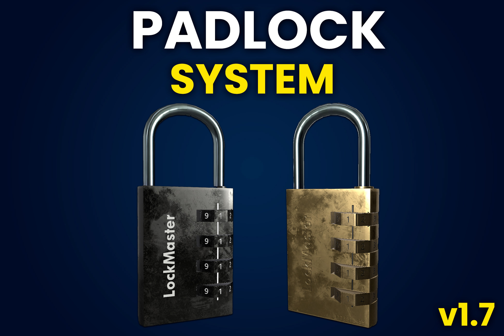 Padlock Puzzle System | Systems | Unity Asset Store