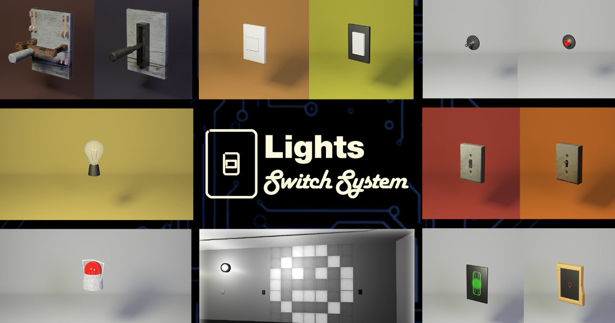 Light Switch System | Level Design | Unity Asset Store