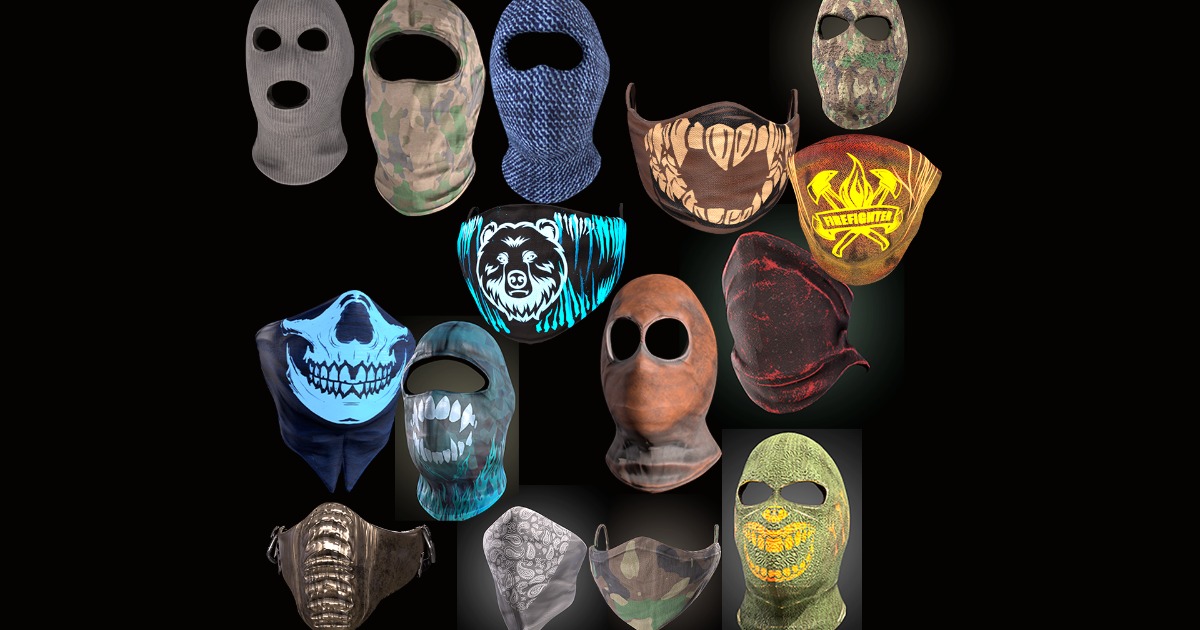 Unity Models Masks Masks Pack Small | Props | Unity Asset Store