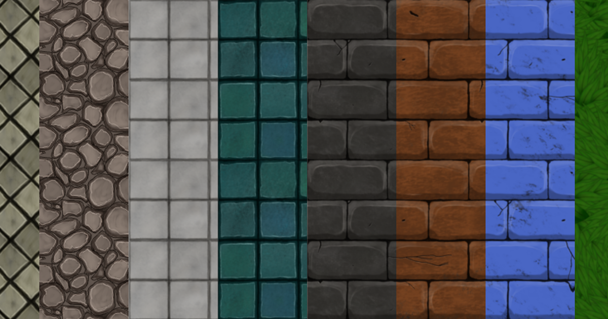 Seamless Hand-Drawn Textures | 2D Tiles | Unity Asset Store