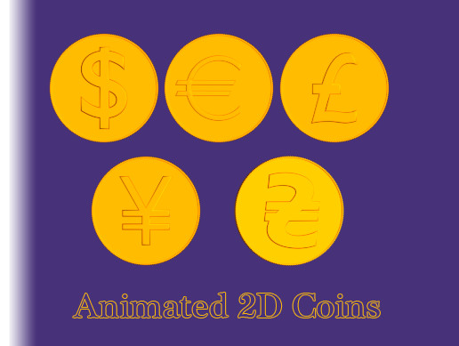 Animated 2D Coins | 2D 环境 | Unity Asset Store