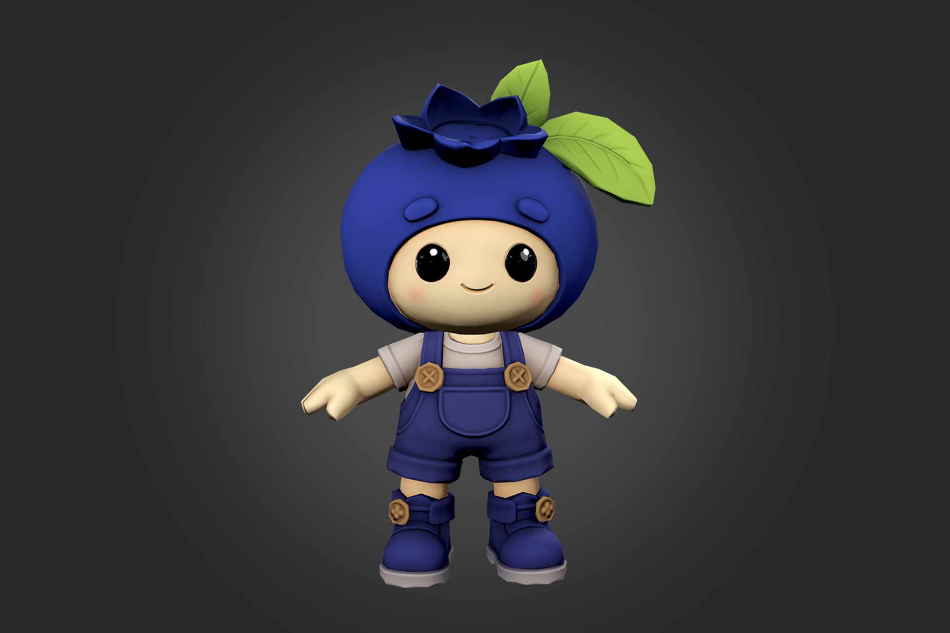 Blueberry character