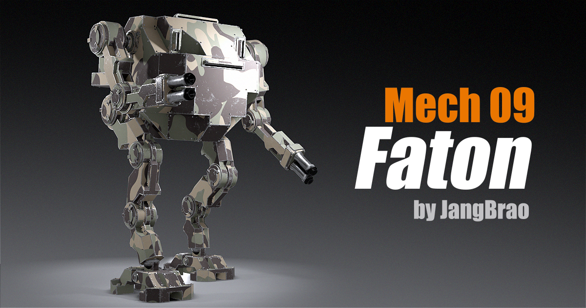 Mech 09 | 3D Robots | Unity Asset Store