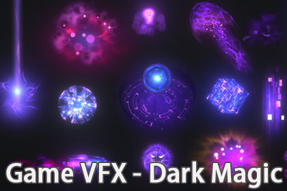 Game VFX - Dark Magic Effects