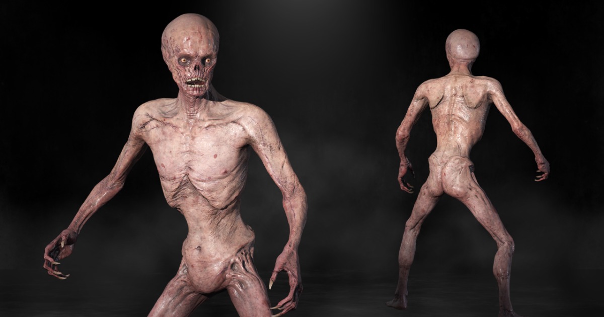 Zombie, Ghoul, Disfigured of wasteland | Characters | Unity Asset Store