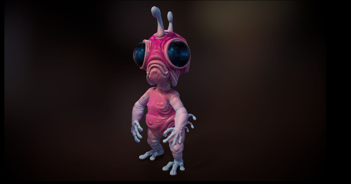 Alien_dragonfly | Characters | Unity Asset Store