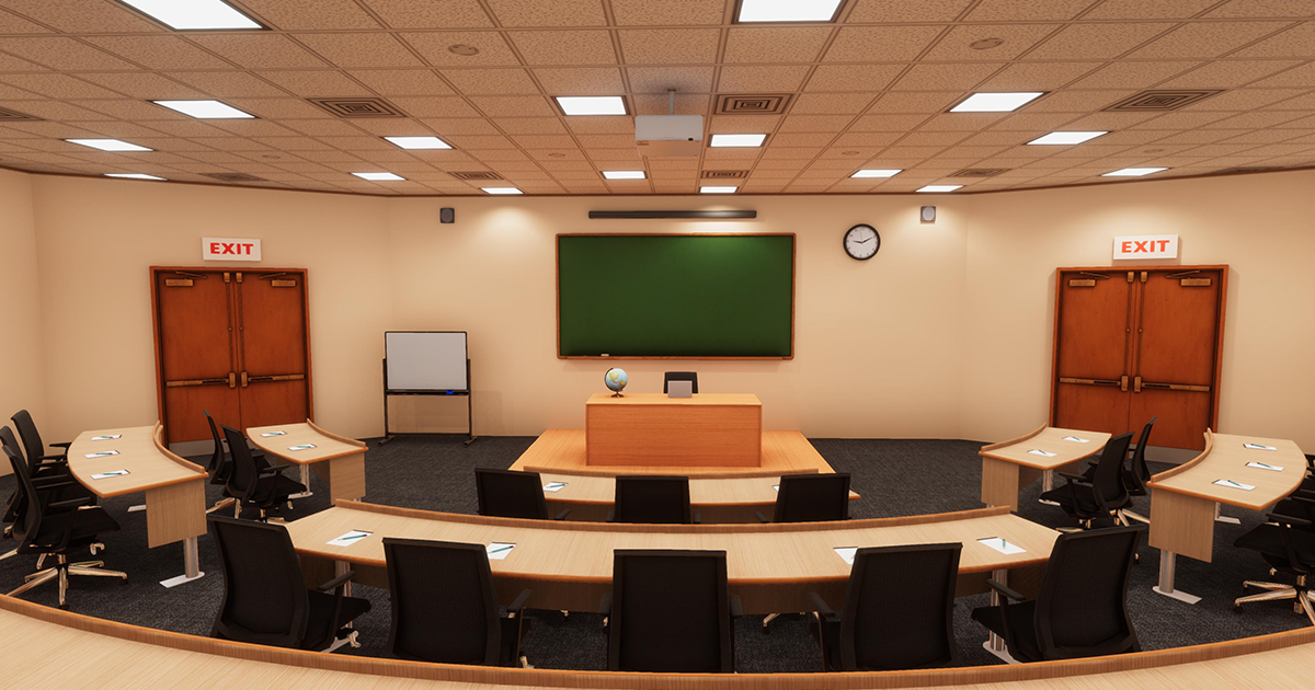 University Classroom HQ | 3D Environments | Unity Asset Store
