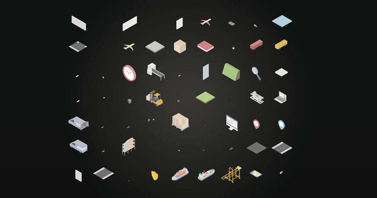 Unity Isometric Graphics Isometric Building City Elements Animations | 2D Textures & Materials ...