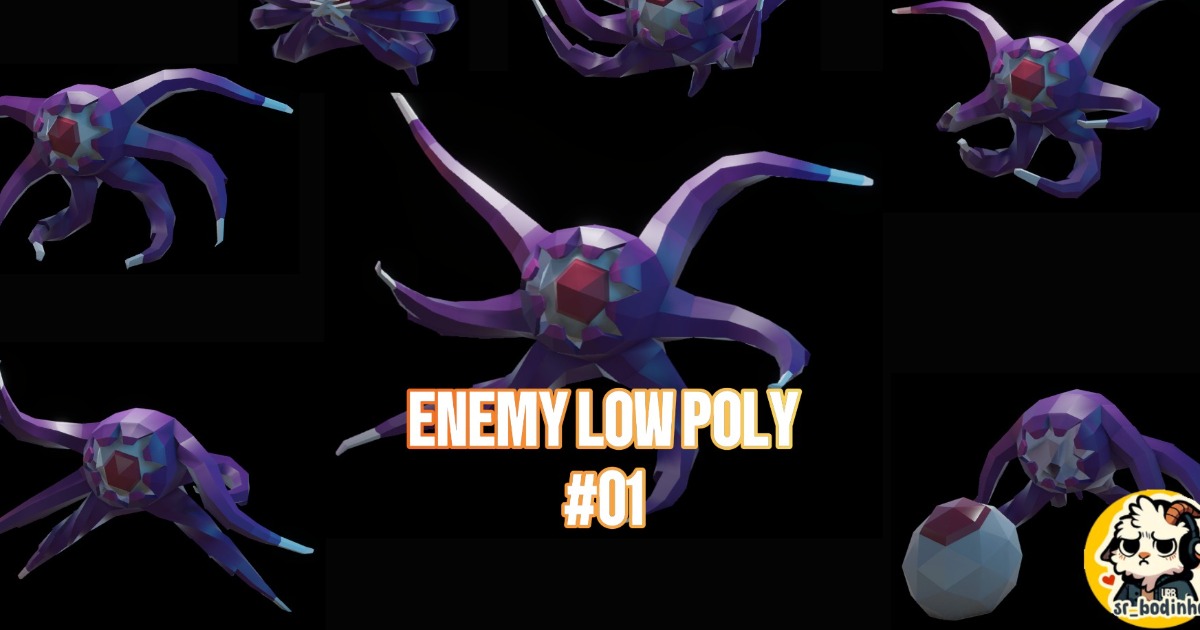 Enemy Lowpoly #01 | 3D Creatures | Unity Asset Store