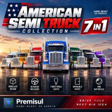 Realistic American Semi Truck Collection – 7 in 1 Pack