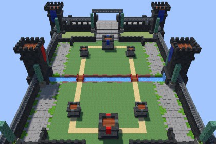 Voxel Battle Arena - RTS & MOBA Map