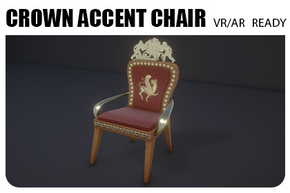 Crown Accent chair - Game Ready