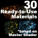 Elemental Energy Shaders Pack - Flow, Wave, Pulse, Distortion, Glow