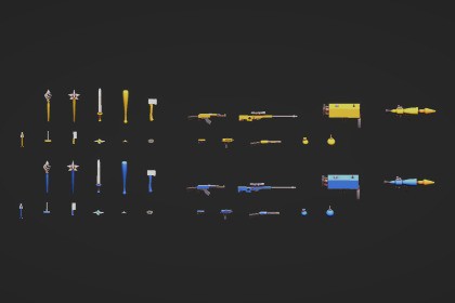 究極のスタイライズド武器バンドル