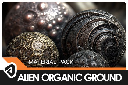 Alien Ground Materials - Organic