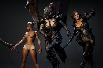 N5: Vyara | Female Dragon Knight