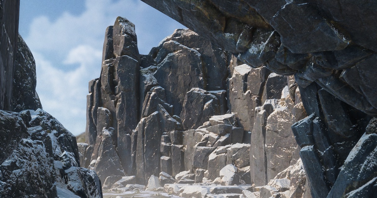 Realistic Cliffs and Rocks | 3D Landscapes | Unity Asset Store