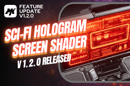 Sci-Fi Hologram Screen Shader