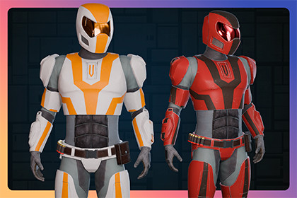 Futuristic trooper | Sci-Fi character