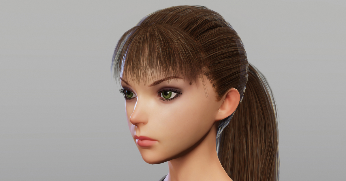 Cartoon Sport Girl | 角色 | Unity Asset Store