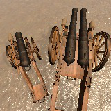 Cannon System Pro | 6 Medieval Animated & Destructible Cannons - Vol.2 Bundle