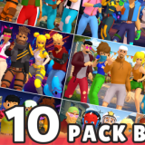 Stylized Modular Characters Bundle Vol 2