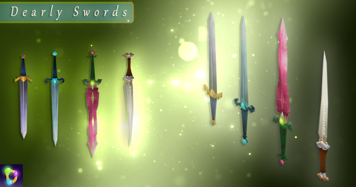 Unity Sword Dearly Swords | 3D Weapons | Unity Asset Store
