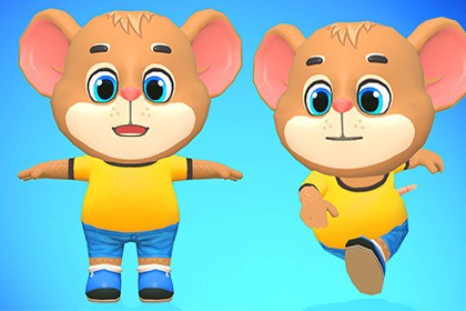 Mouse Rat Rodent Brown Animated