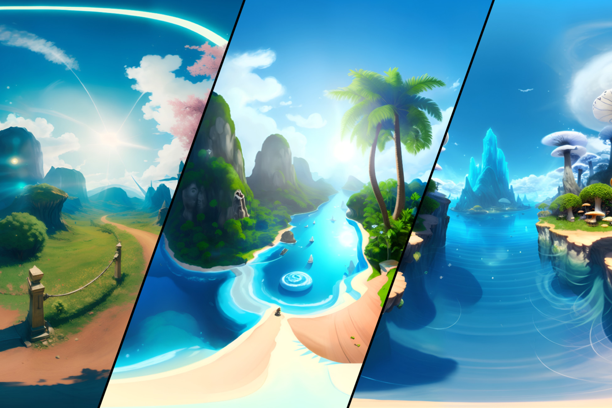 Surreal Fantasy Skyboxes | 2D Sky | Unity Asset Store