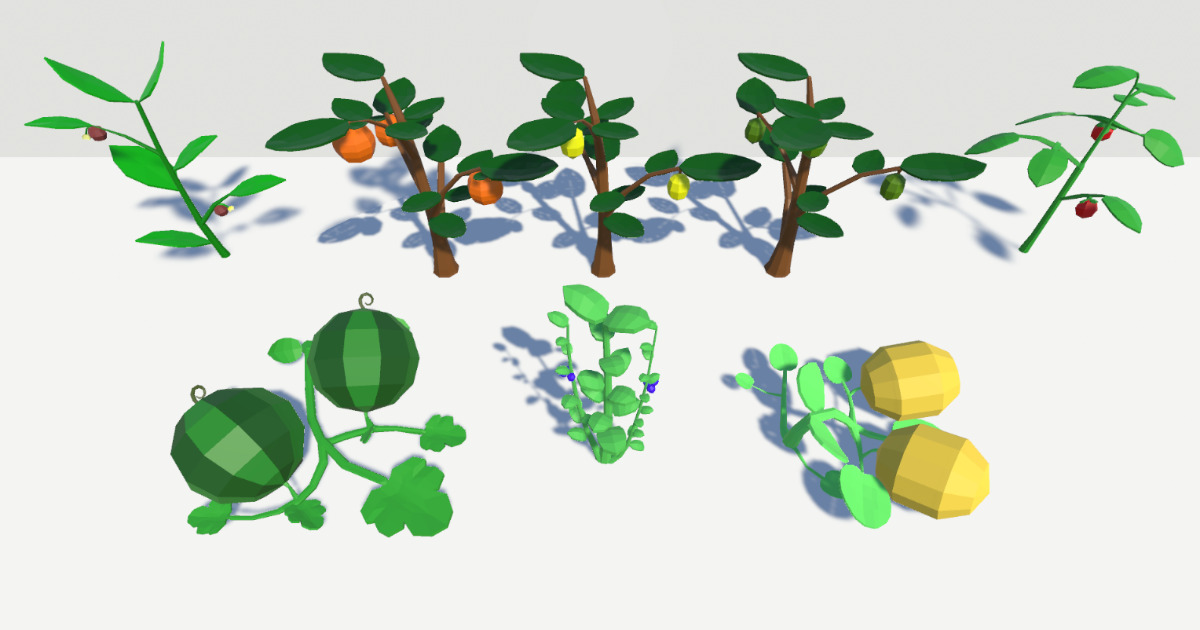 3D plant growth | 3D 초목 | Unity Asset Store