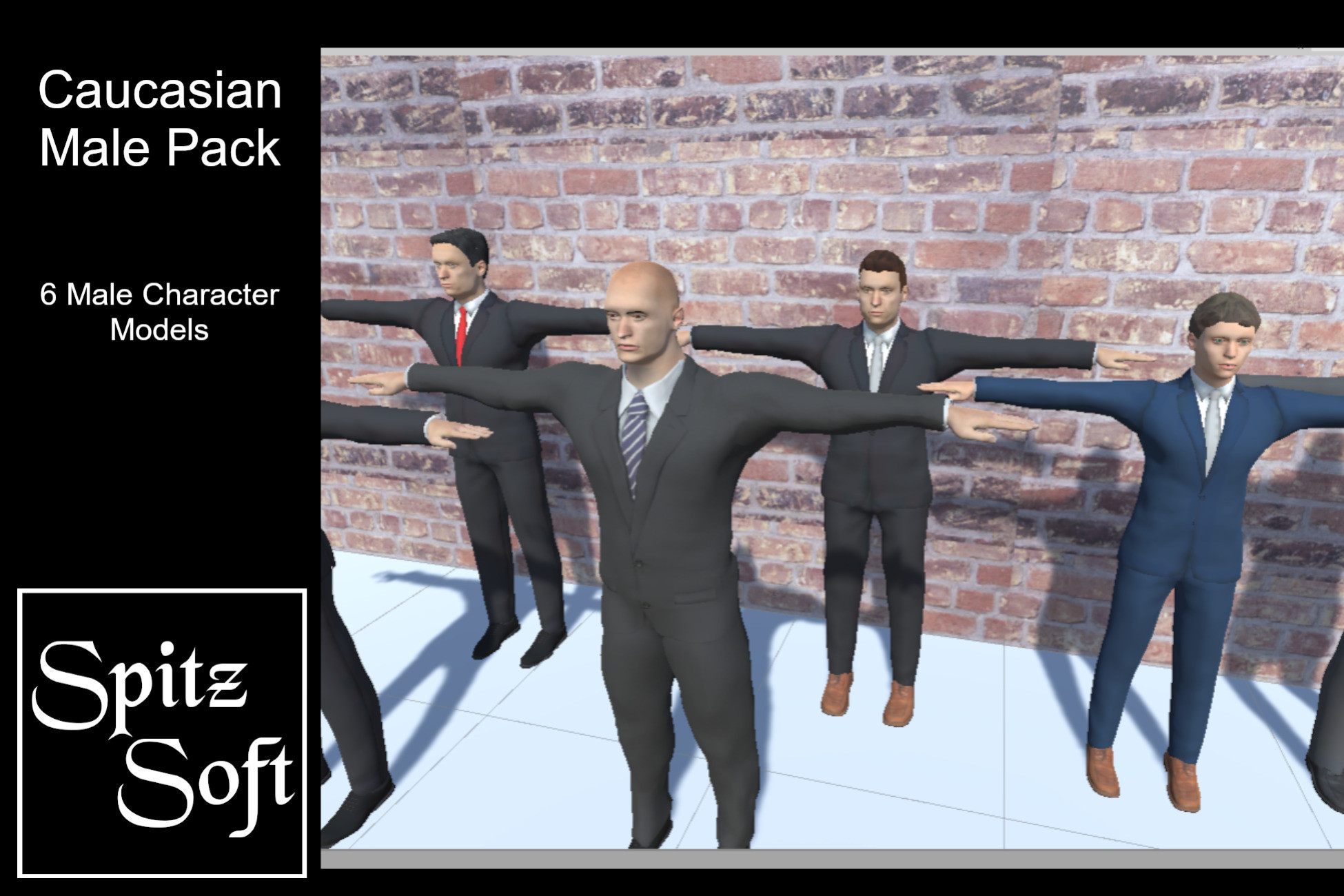 Caucasian Male Pack