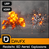 Realistic 6D Lighting Aerial Explosions Pack
