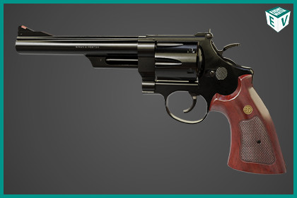 Revolver 01 Black URP HDRP Textures