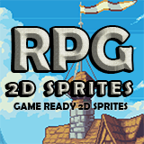 Pixel 2D RPG Character Mega Pack (Faction Natria)