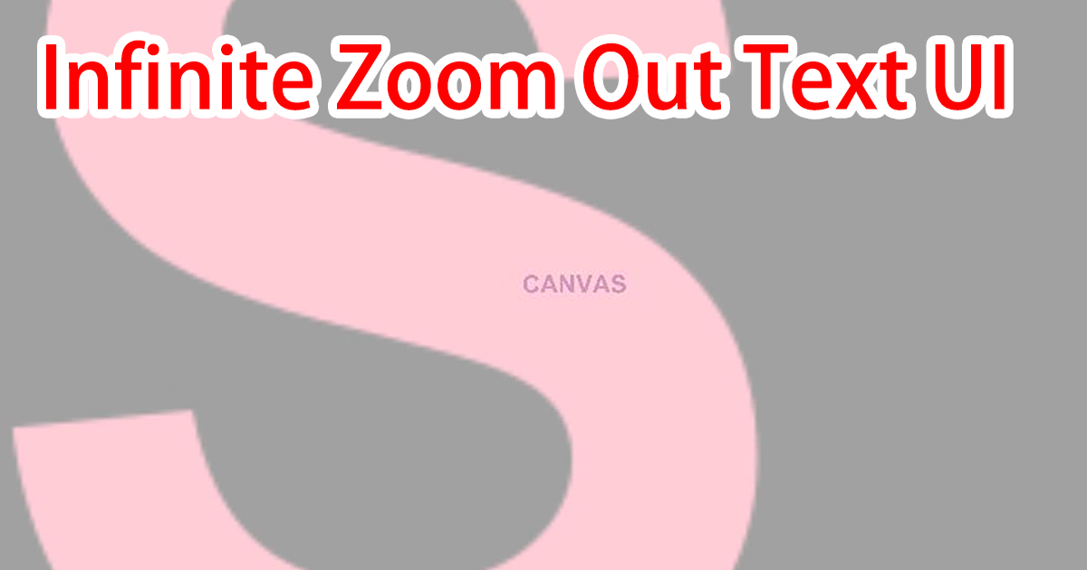 Text Zoom Out Examples Infinite Zoom Out Text UI By maything | 2D GUI | Unity Asset Store