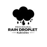 Procedural Rain Droplet Shader HDRP & URP