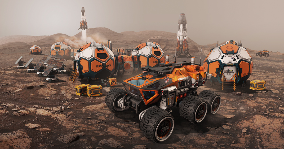 MARS Mission - Pack | 3D Sci-Fi | Unity Asset Store