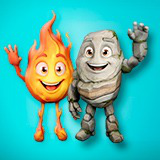 Happy Stylized Characters